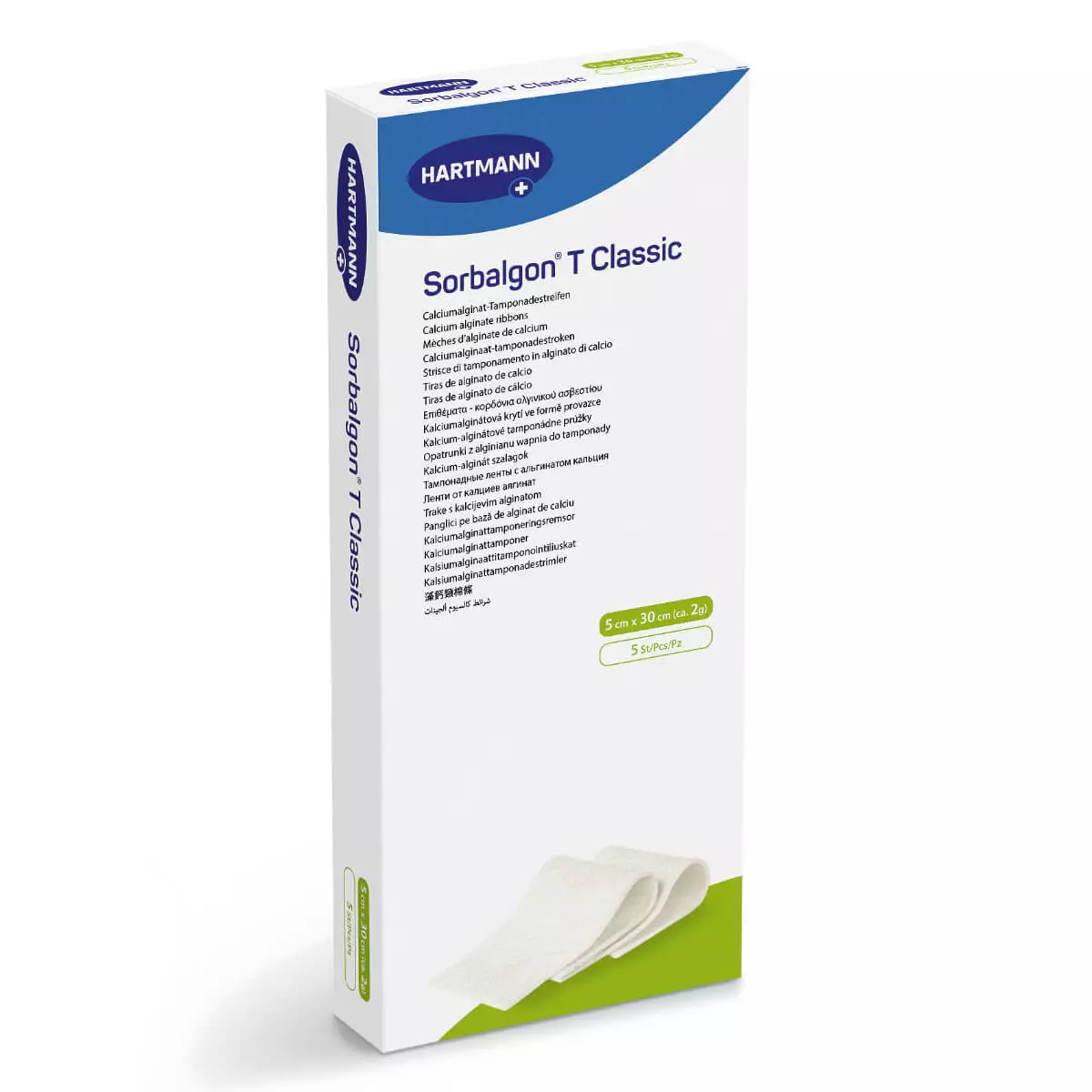  Mèches d'alginate de calcium Sorbalgon T Classic