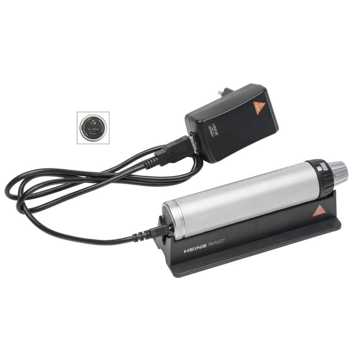 Poignée rechargeable HEINE BETA4  Poignée rechargeable HEINE BETA4