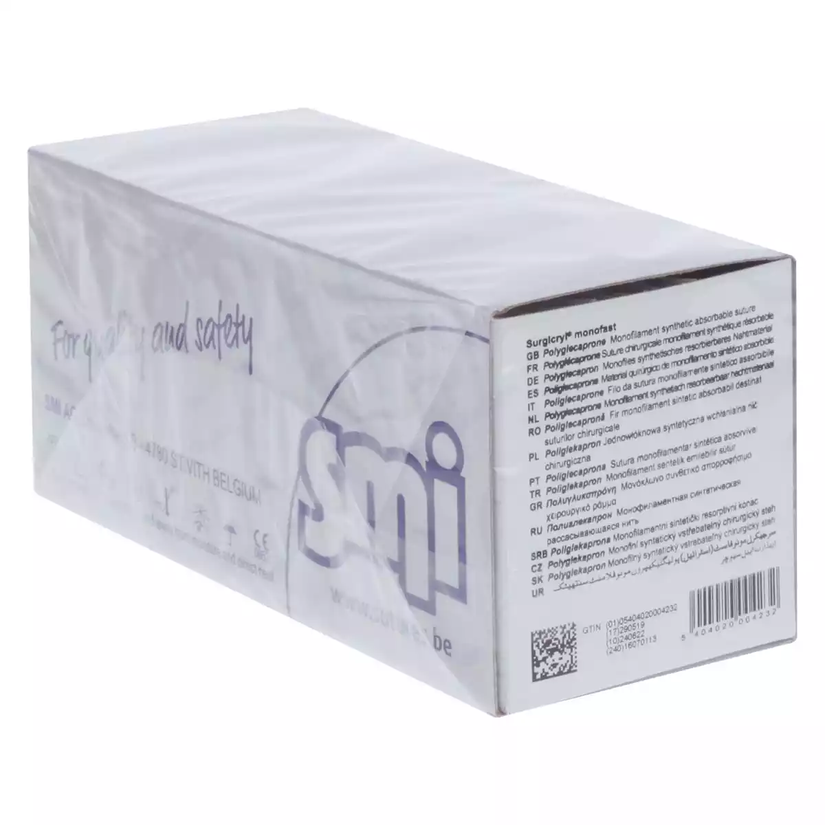 Fil de suture Surgicryl Monofast Fil de suture Surgicryl Monofast