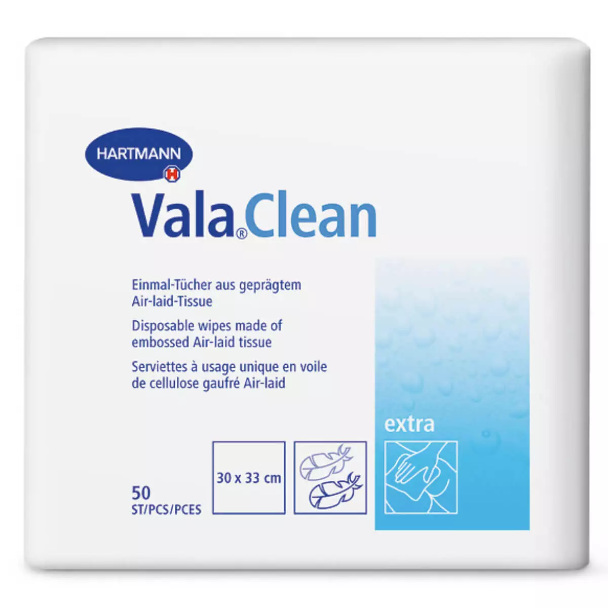  Serviettes jetables Vala Clean