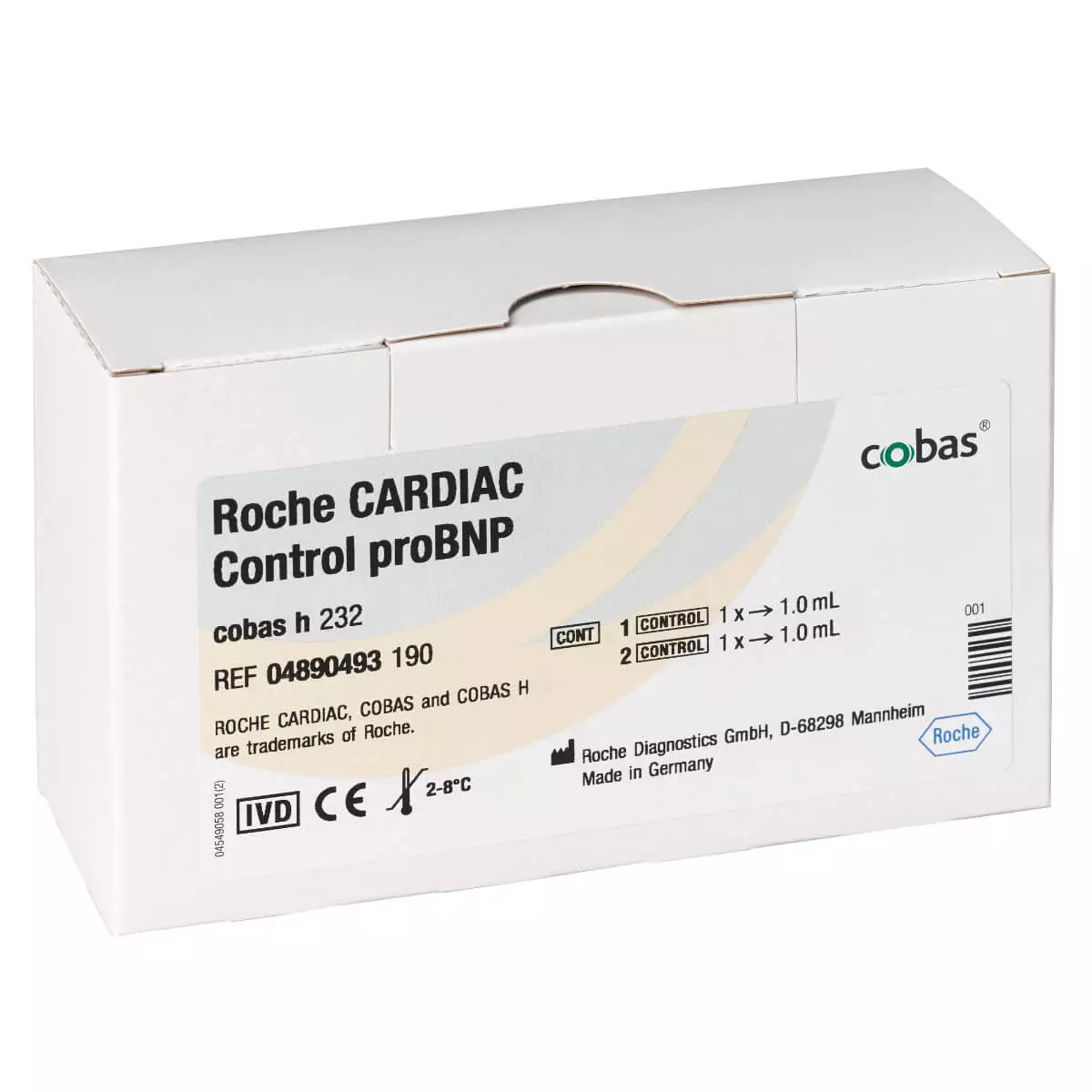  Solutions de contrôle CARDIAC Control pour cobas h 232