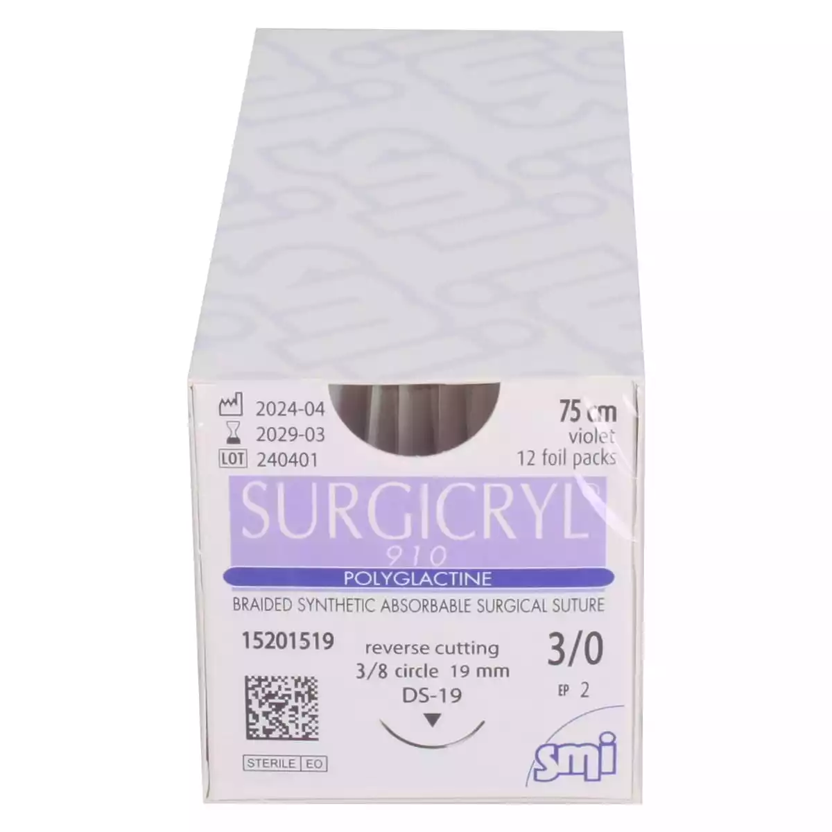  Matériel de suture Surgicryl PGA