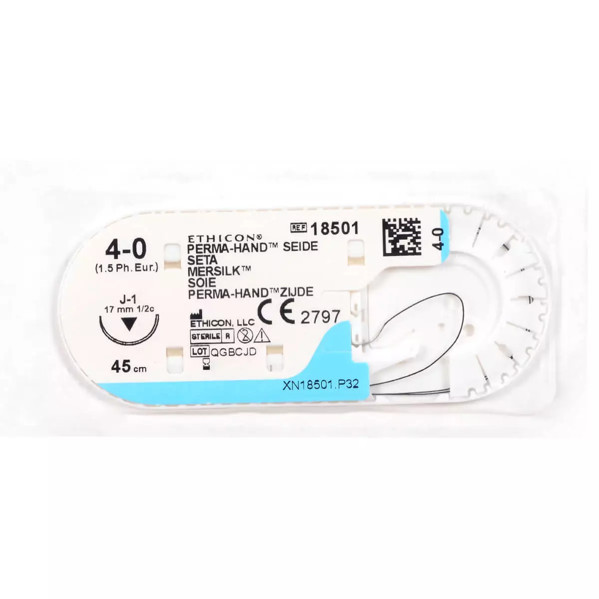  Matériel de suture PERMA-HAND SEIDE (soie)