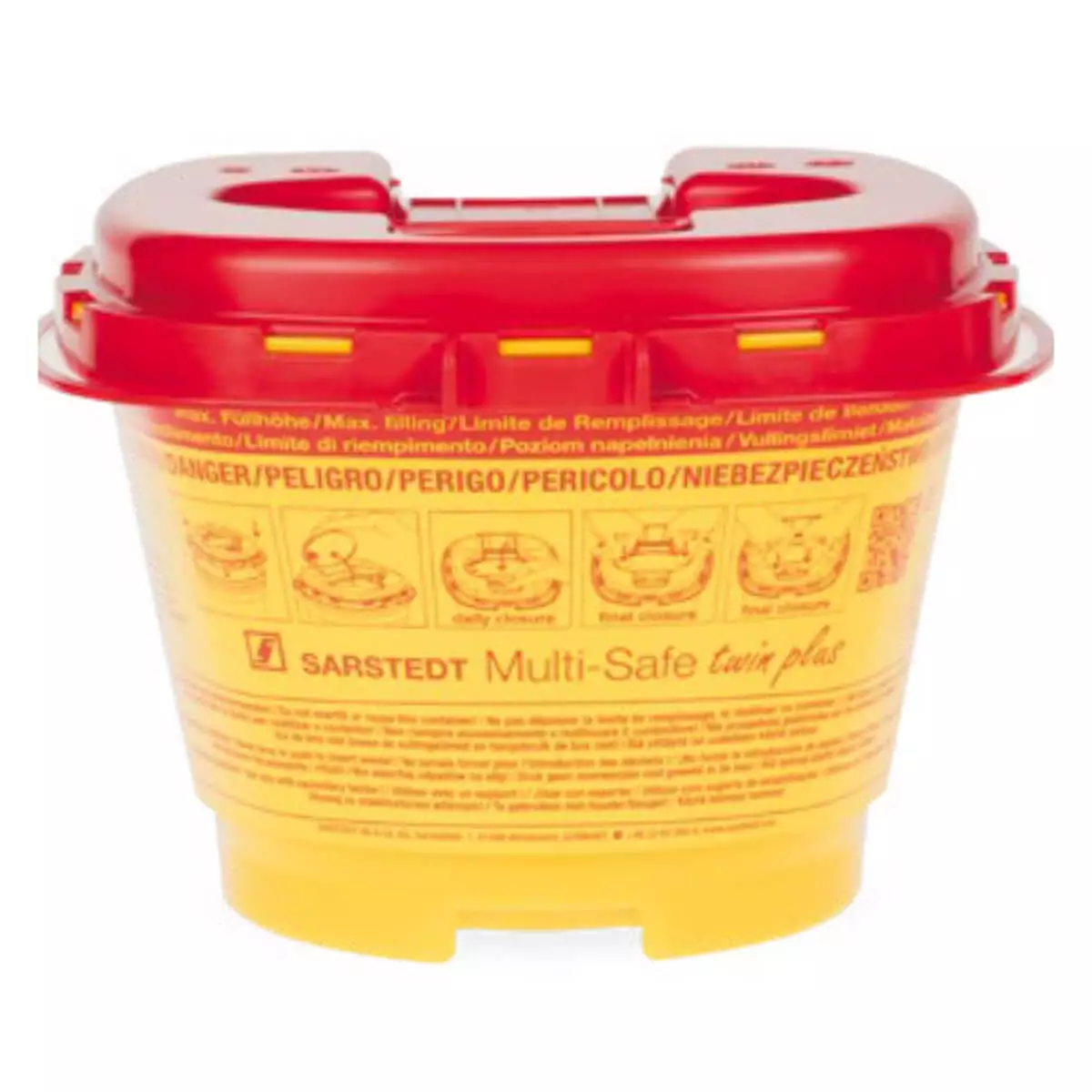  Récipient d'élimination Multi-Safe twin plus