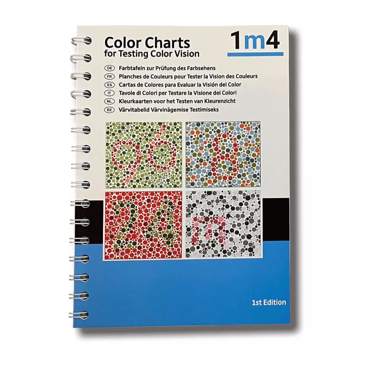  Planches de couleurs pour test de vision Ishihara