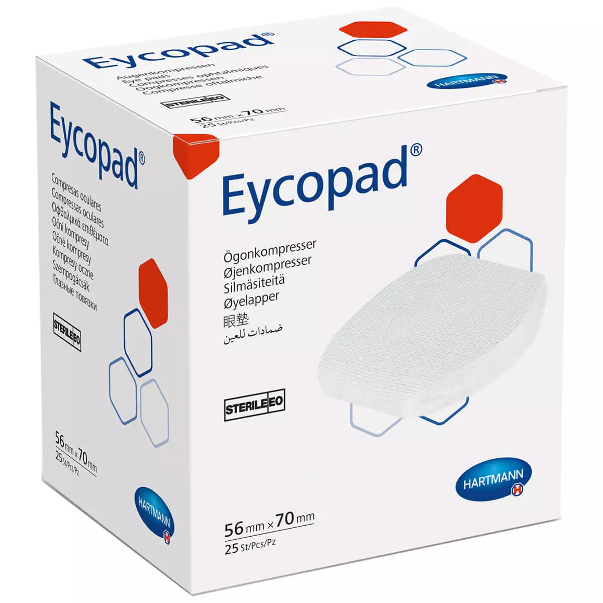 Compresses ophtalmiques Eycopad Compresses ophtalmiques Eycopad