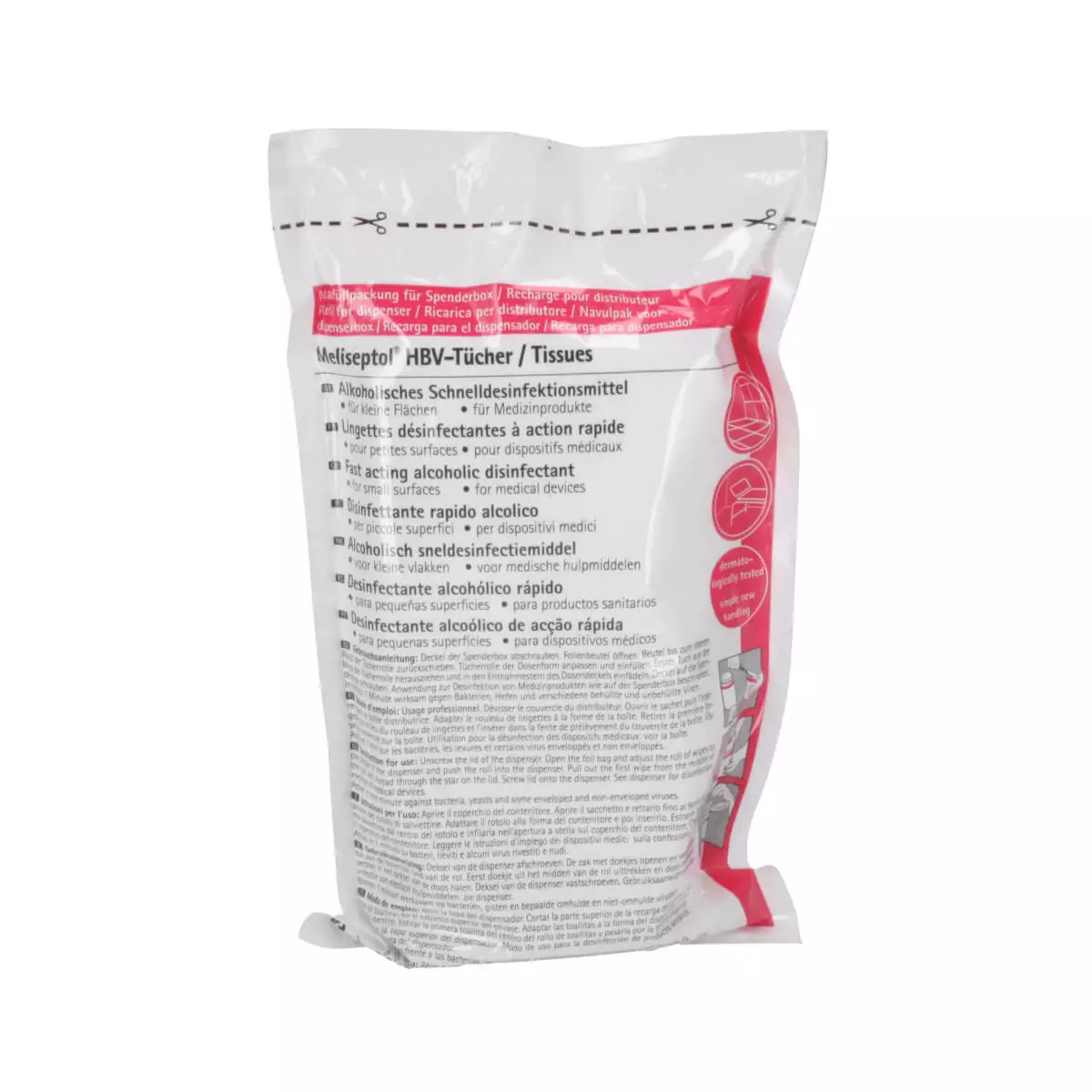  Lingettes désinfectantes Meliseptol HBV