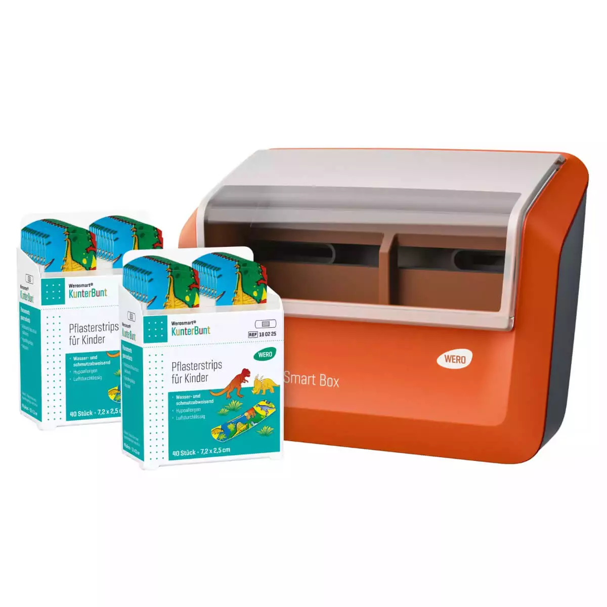 Distributeur de pansements Smart Box rempli Distributeur de pansements Smart Box rempli