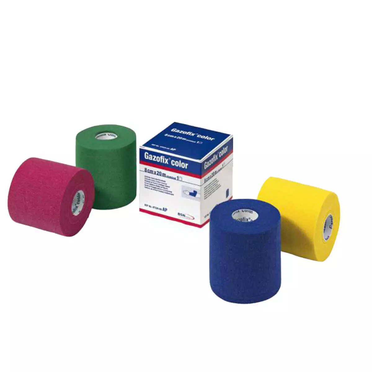  Bandage de fixation élastique cohésif Gazofix Color