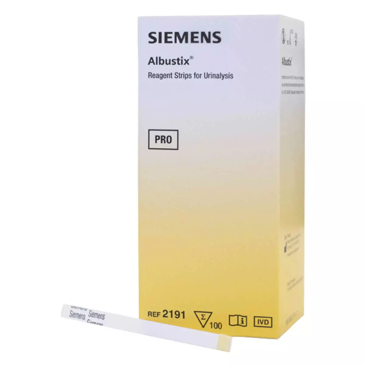  Bandelettes réactives pour analyse d'urine Albustix