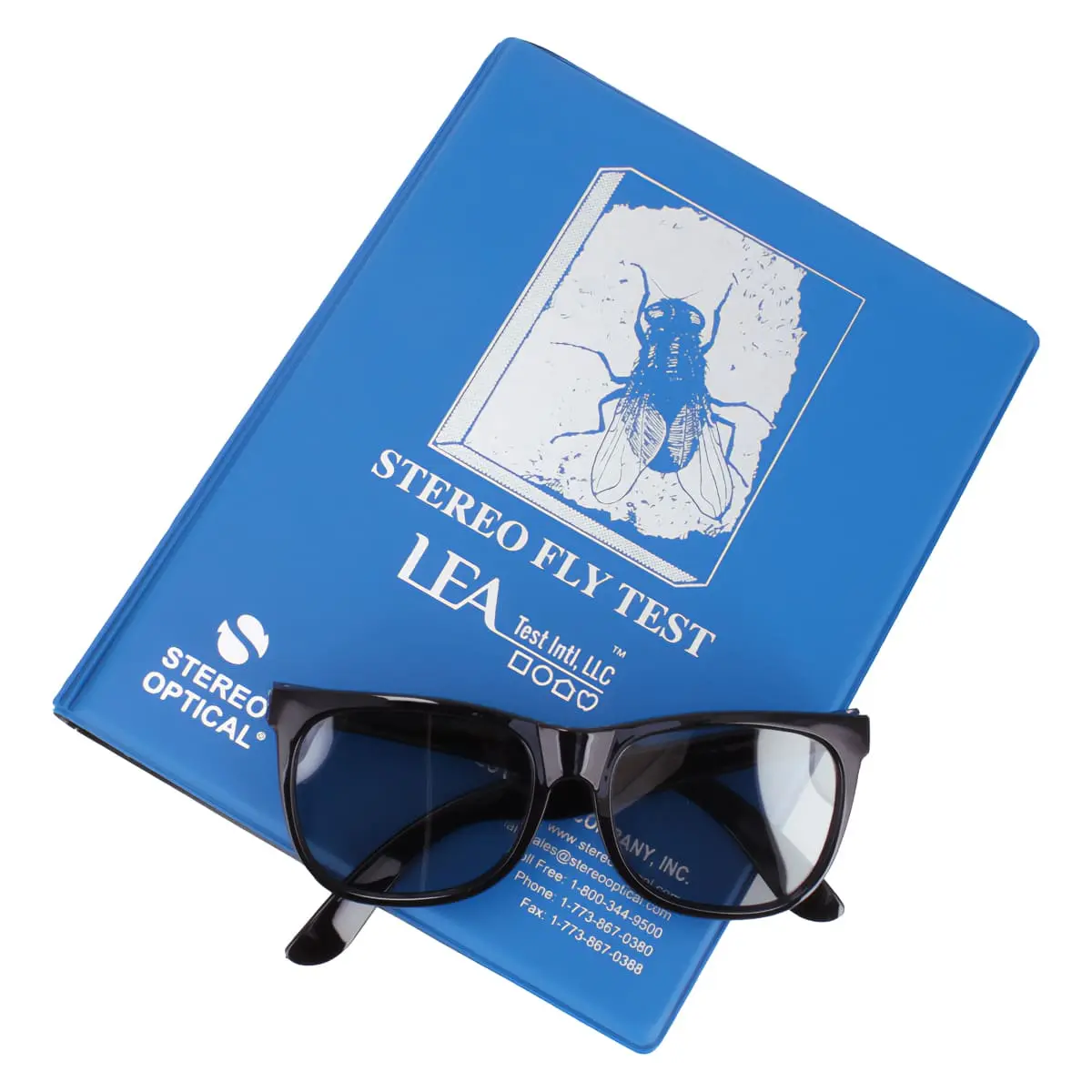 Test stéréoscopique mouche avec symboles LEA Test stéréoscopique mouche avec symboles LEA