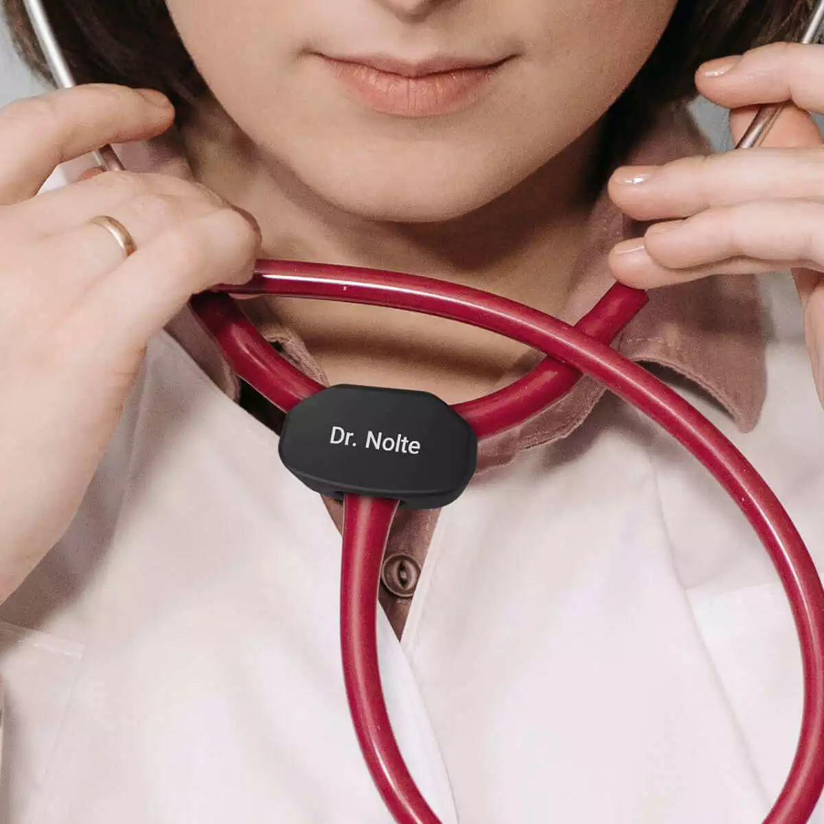  Badge porte-nom pour stéthoscope « Smack »