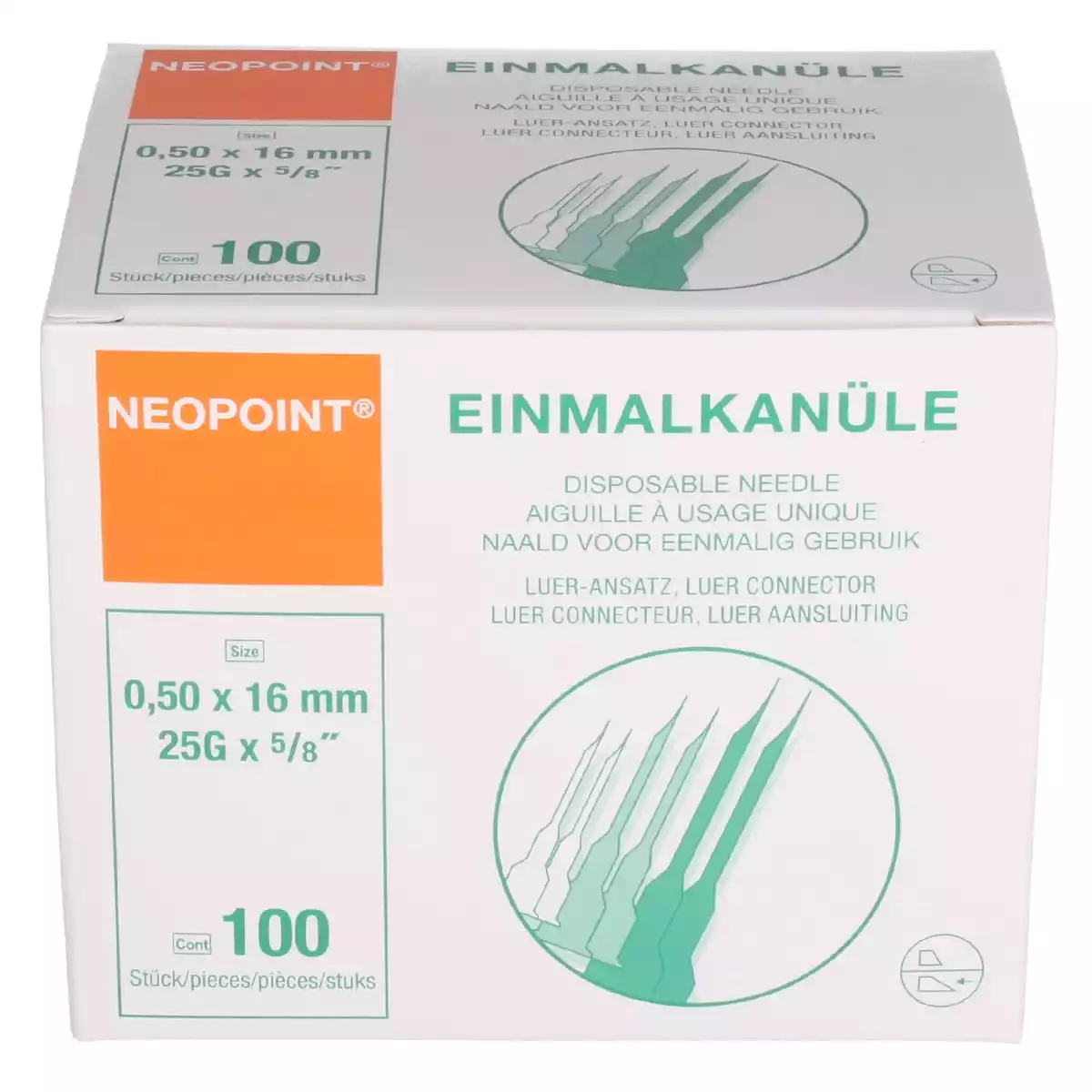  Canules Neopoint taille spéciale