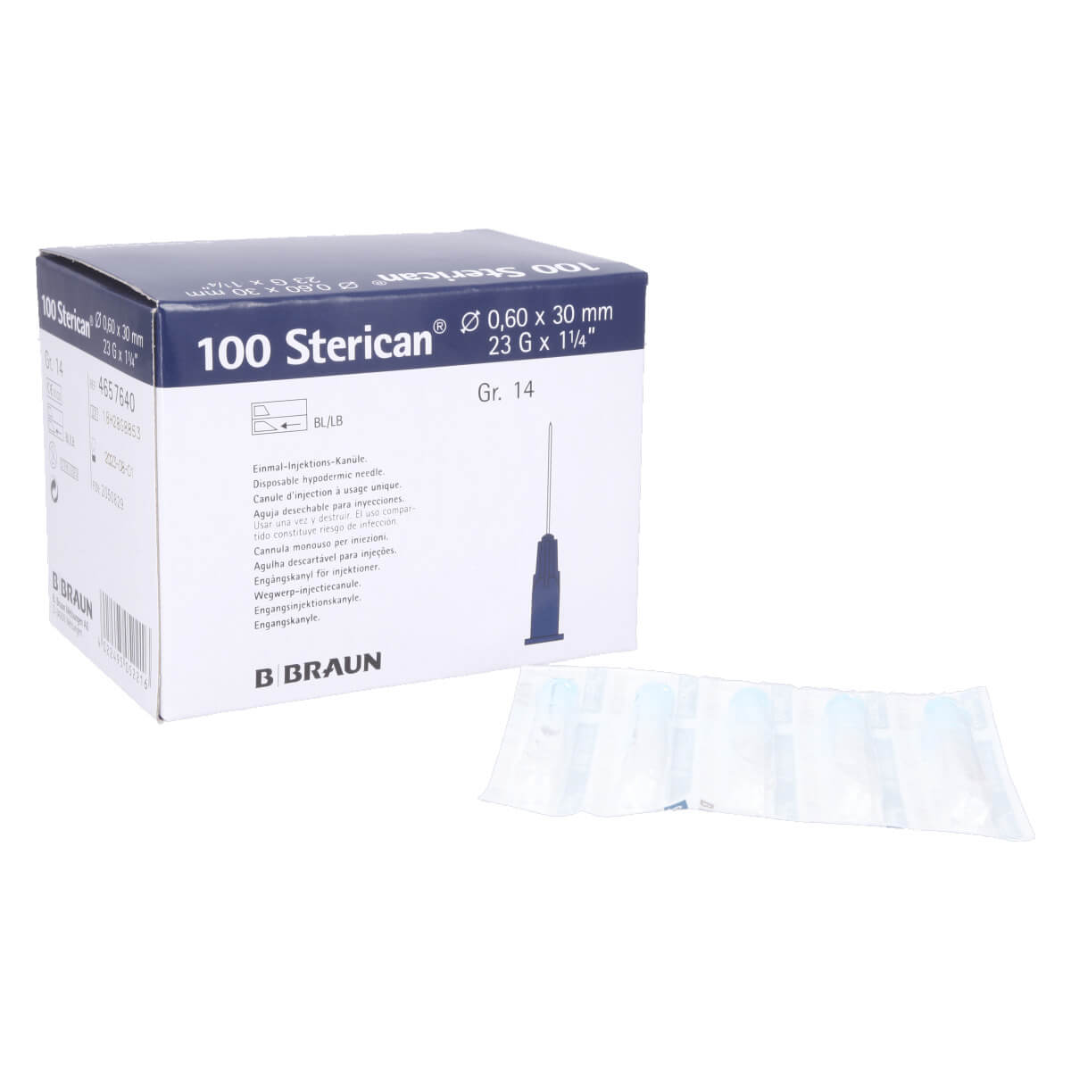 Aiguilles Sterican 30G 0,30 X 12 Mm Jaune - Boîte De 100 Pièces, Neuves