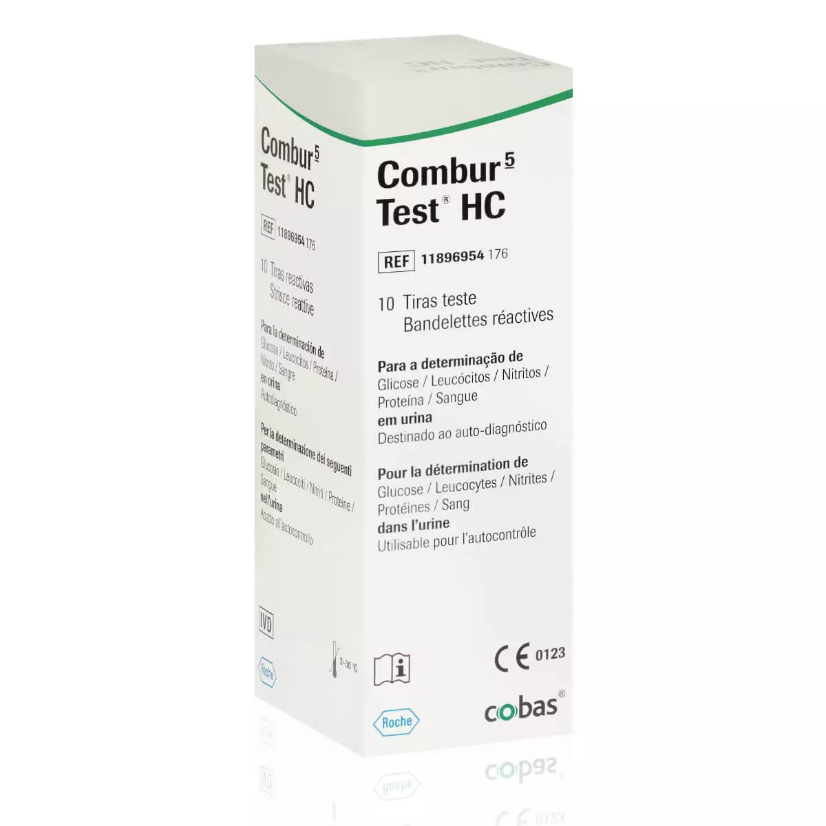 Bandelettes de test urinaire Combur