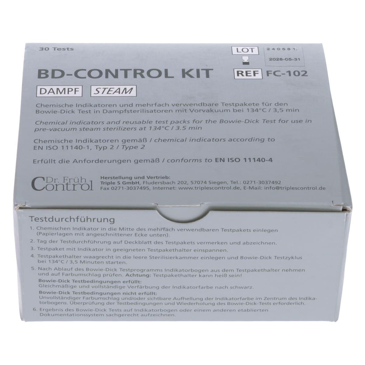  Kit BD-Control à usage multiple