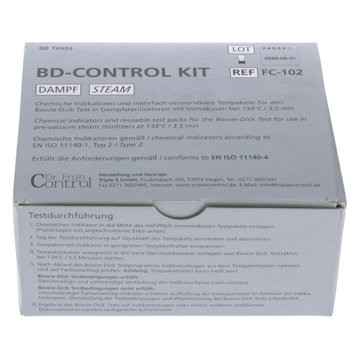  Kit BD-Control à usage multiple