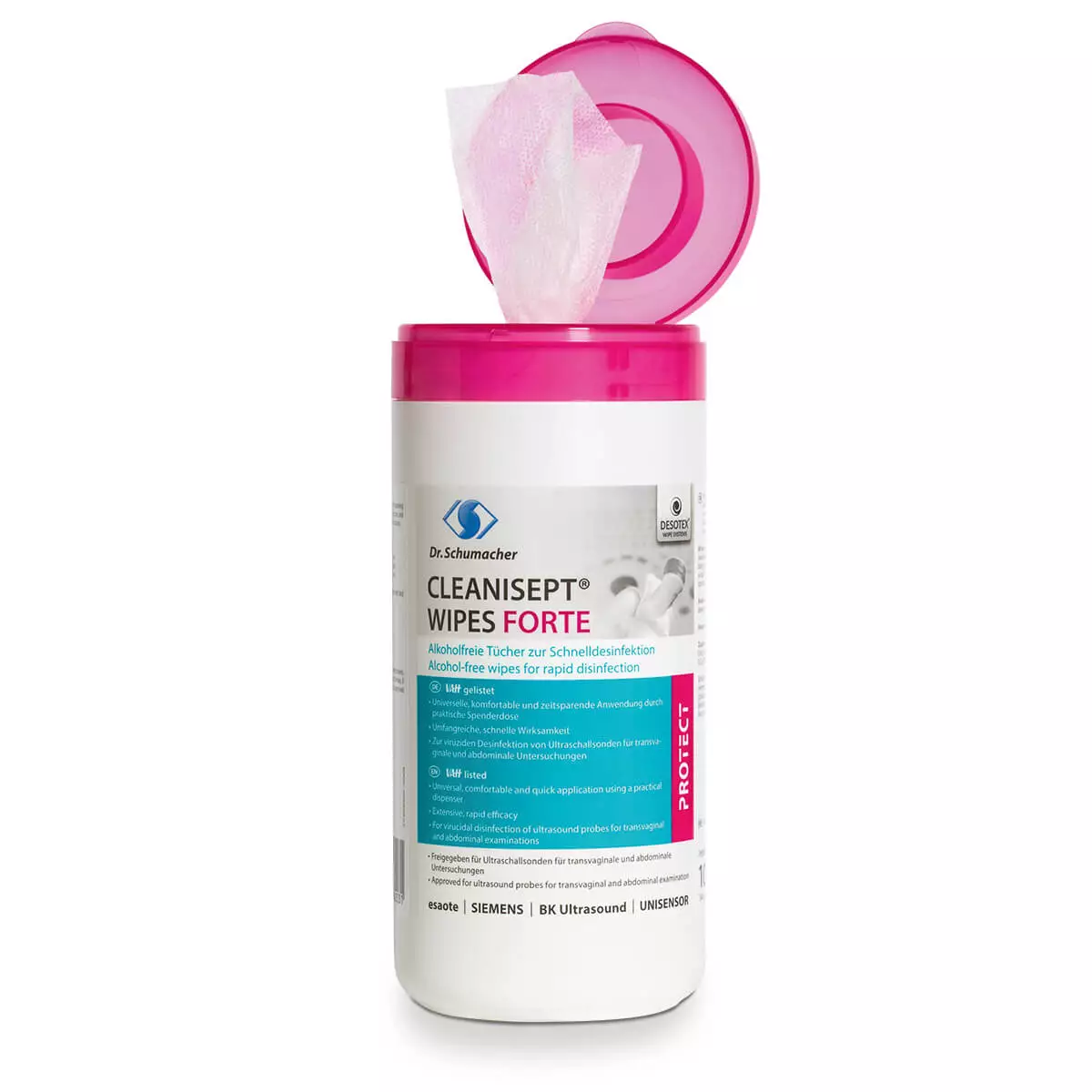  Cleanisept Wipes forte lingettes désinfectantes