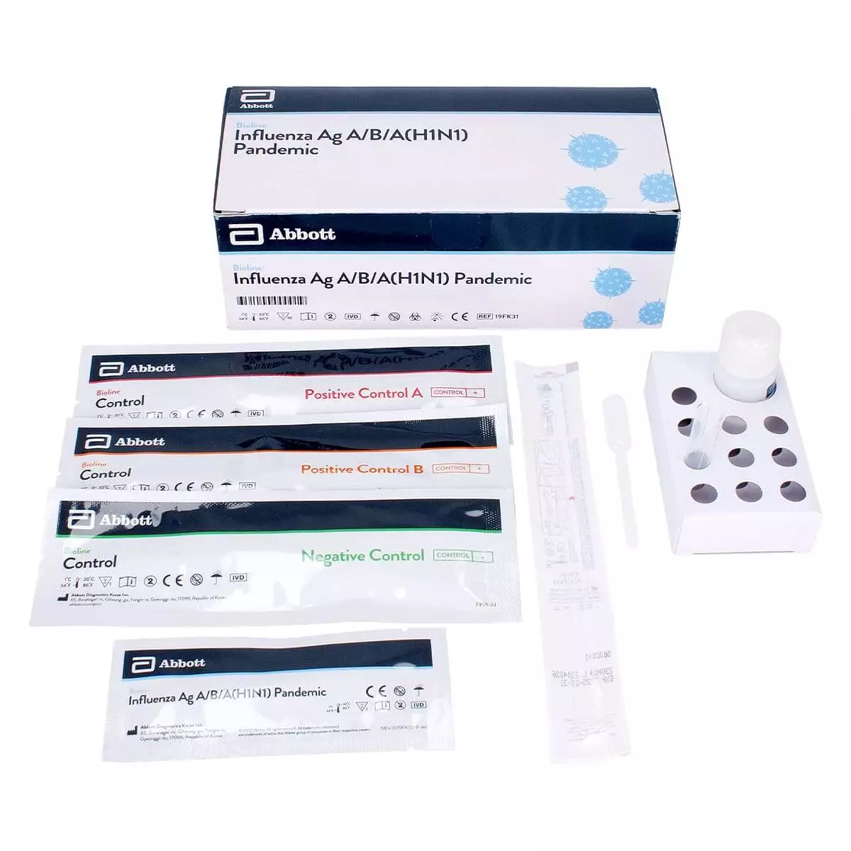  Test rapide Bioline Influenza Ag A/B/A(H1N1) Pandemic