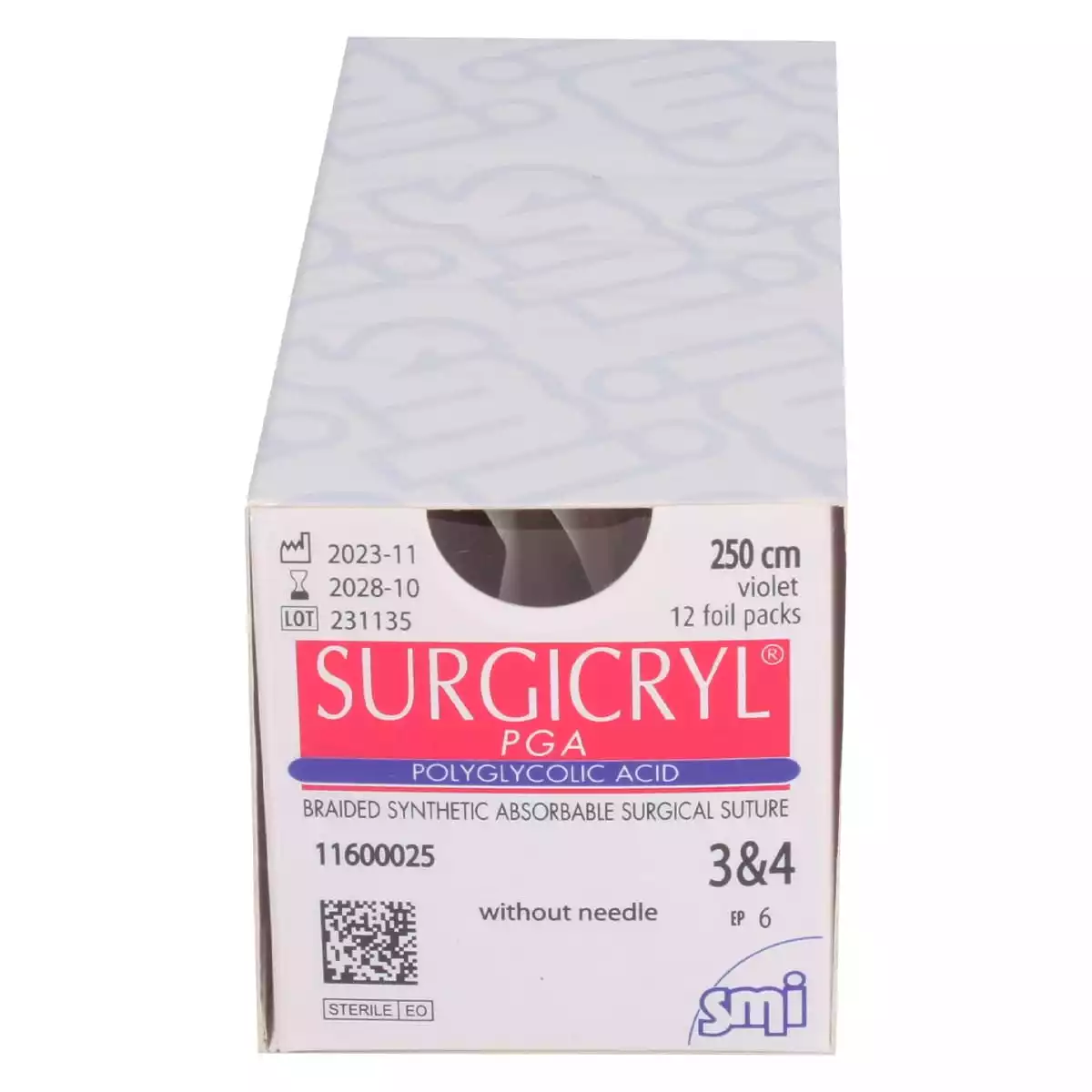  Matériel de suture Ligapack Surgicryl PGA