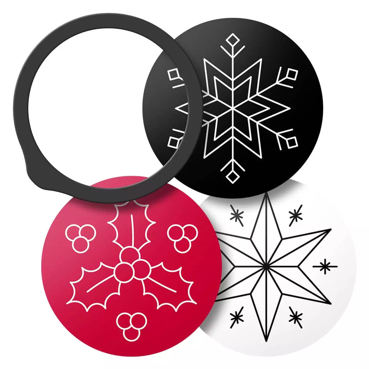  Kits de membranes en fibre de verre imprimées « Drums »