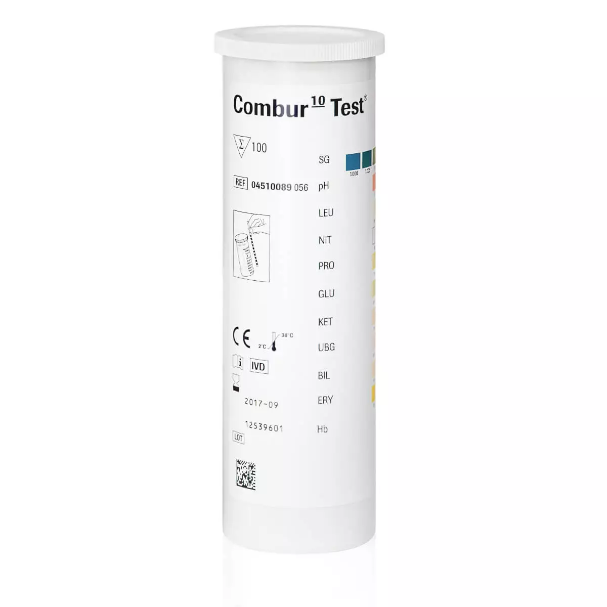  Bandelettes de test urinaire Combur
