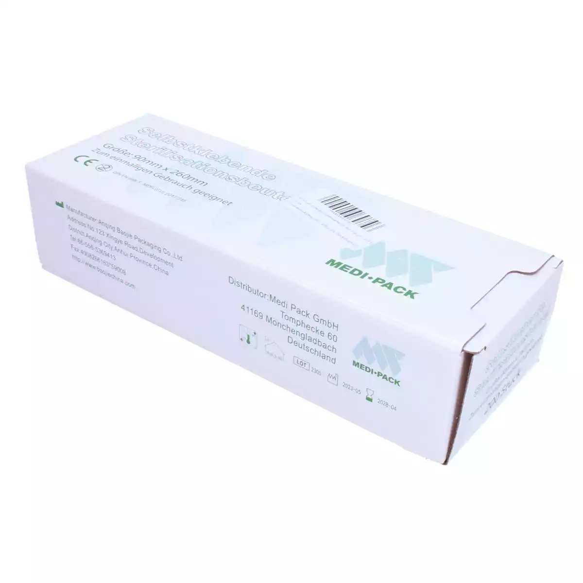Sachets de stérilisation Self-Sealing Sachets de stérilisation Self-Sealing