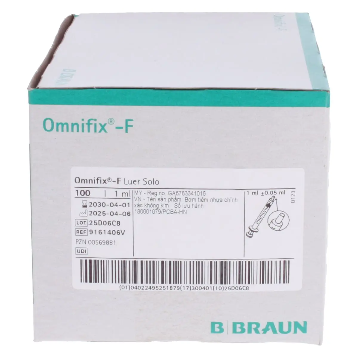 Seringues à dosage fin Omnifix-F Seringues à dosage fin Omnifix-F