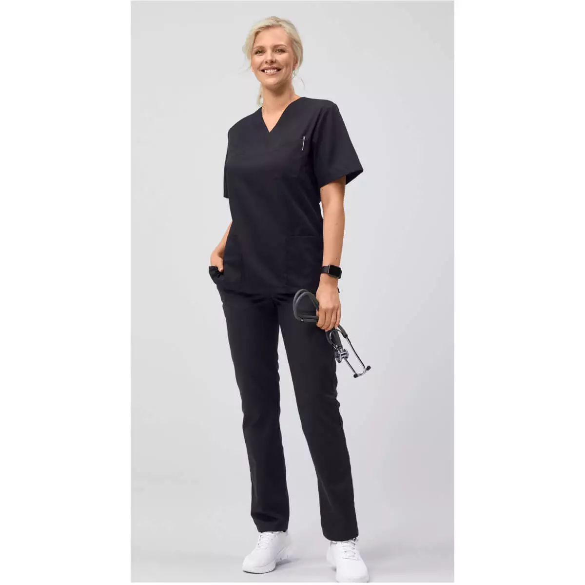  Pantalon à taille élastique pour femme Napoli