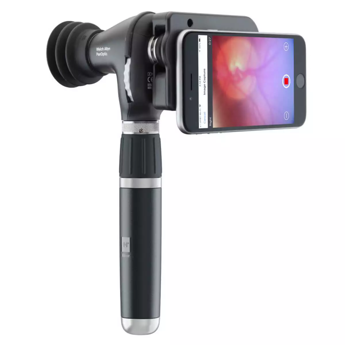 Tête d'ophthalmoscope PanOptic Plus avec iExaminer Tête d'ophthalmoscope PanOptic Plus avec iExaminer