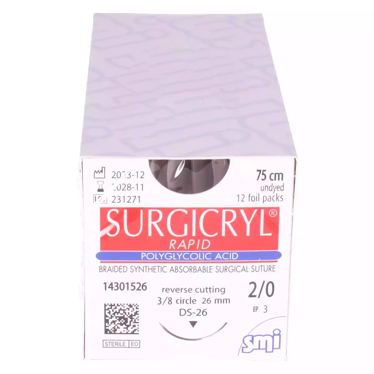  Matériel de suture Surgicryl Rapid