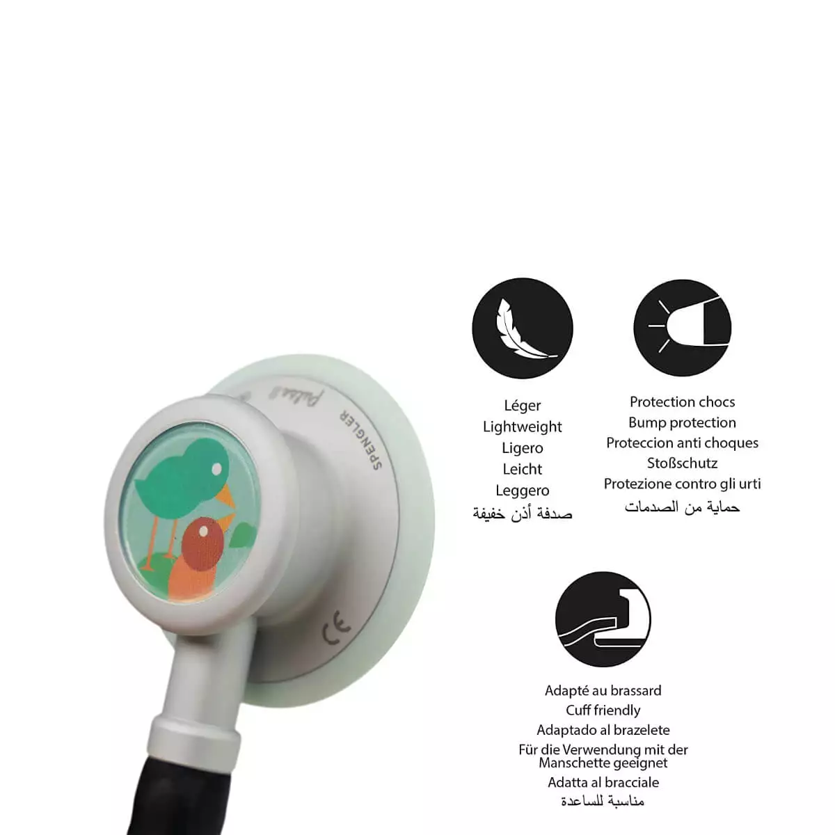  Stéthoscope Pulse II pédiatrique