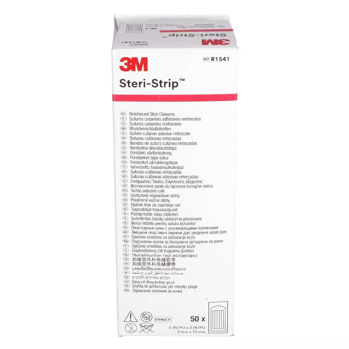  Sutures cutanées adhésives Steri-Strip, grande boîte