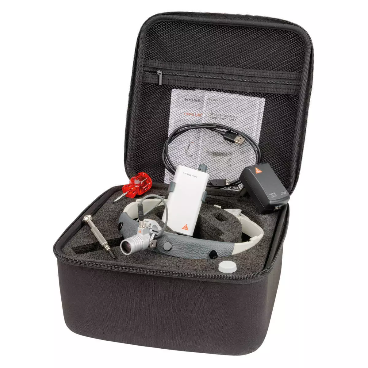  Lampe frontale HEINE MicroLight2 avec mPack mini