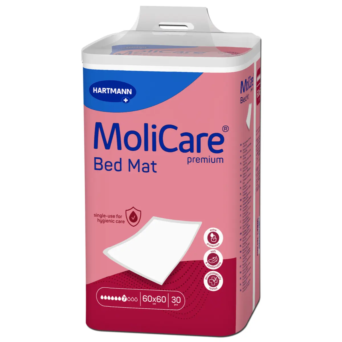  Protège-matelas MoliCare Premium Bed Mat – absorption 7 gouttes