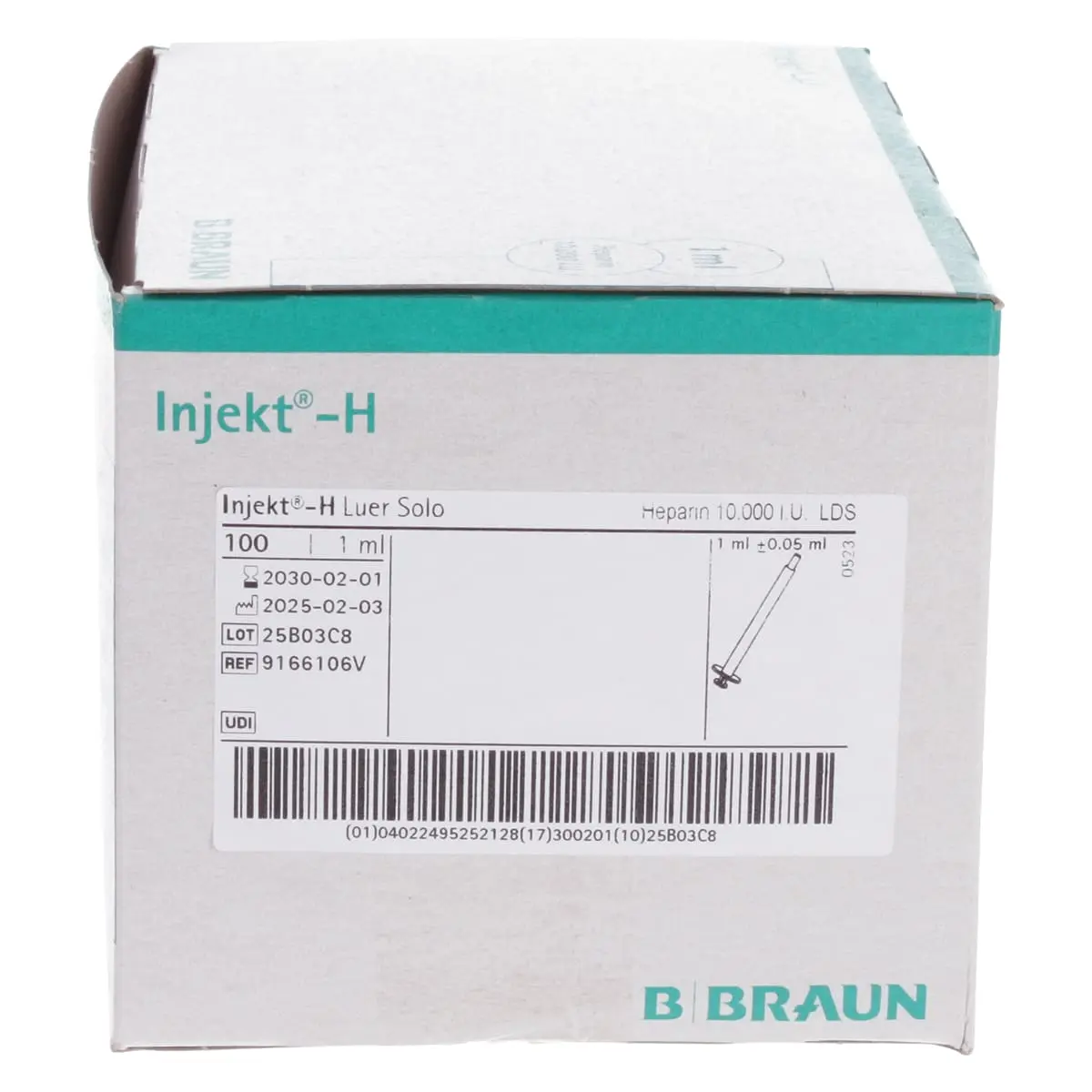 Seringues à dosage fin Injekt-H Seringues à dosage fin Injekt-H