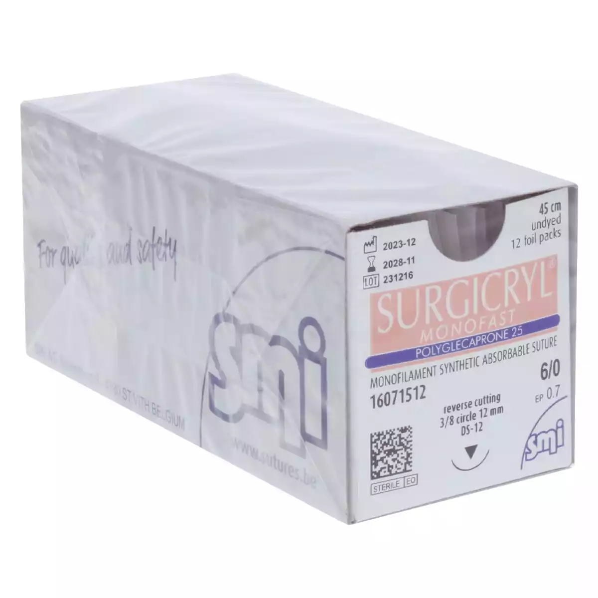  Fil de suture Surgicryl Monofast