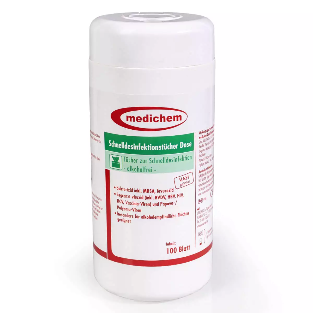 Lingettes désinfectantes rapides Lingettes désinfectantes rapides