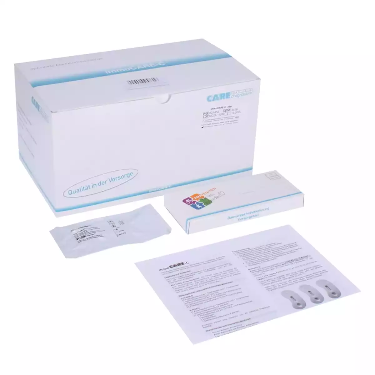  Cassettes de test immoCARE-C