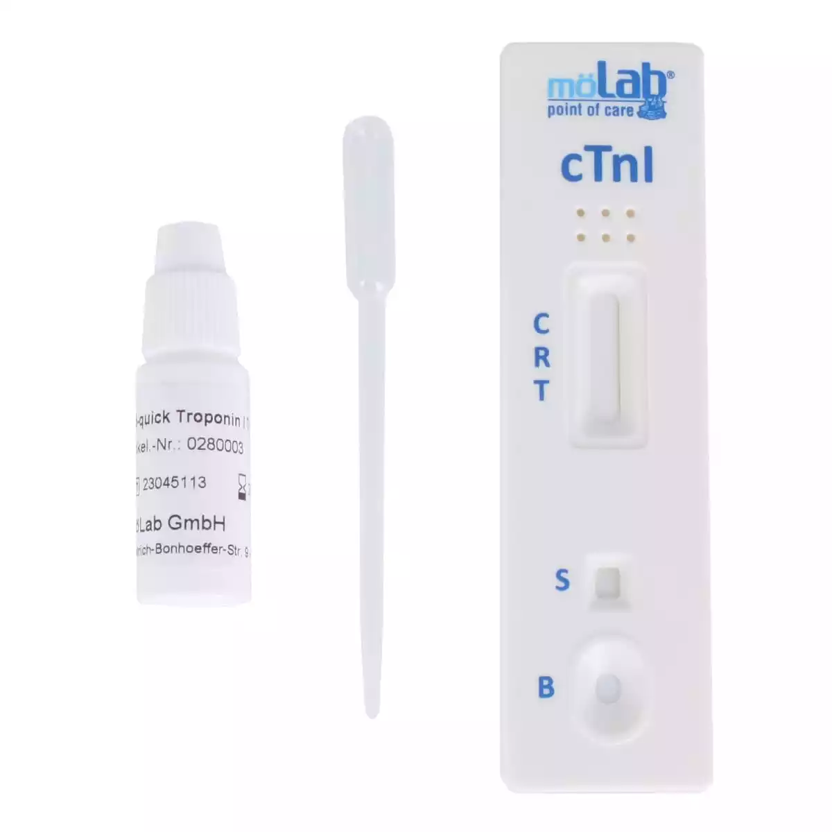  Test de troponine I semi-quantitatif