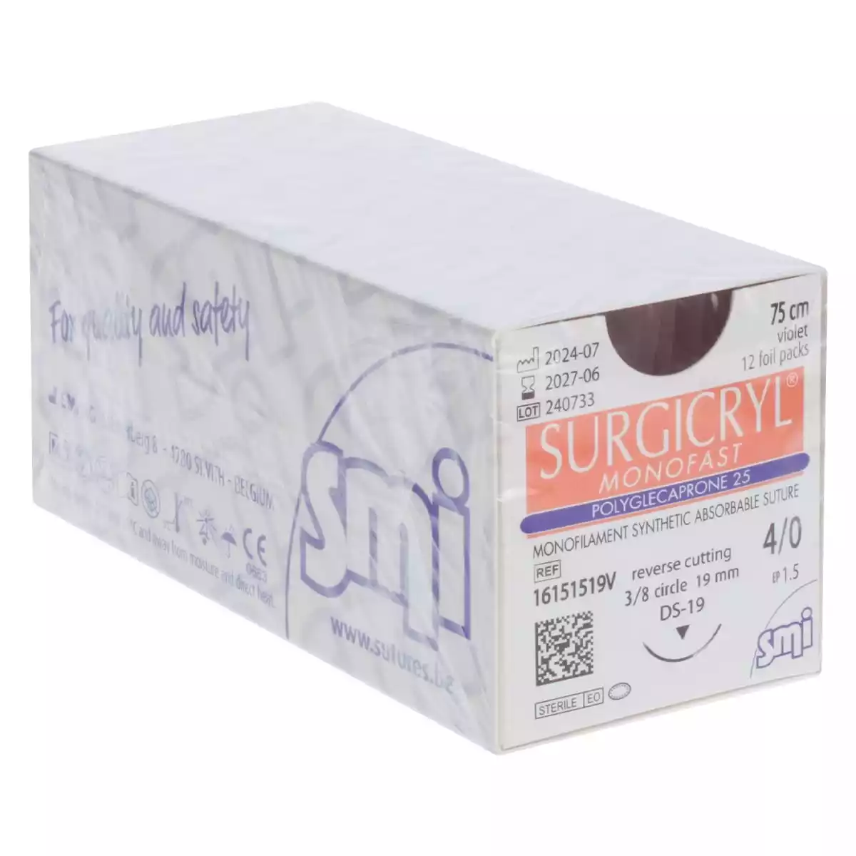 Fil de suture Surgicryl Monofast Fil de suture Surgicryl Monofast