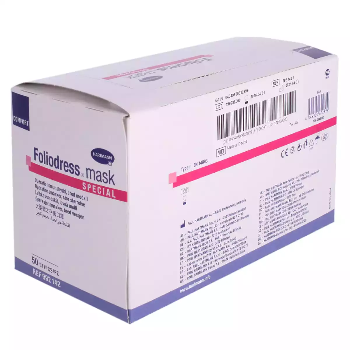  Masque spécial Foliodress Comfort