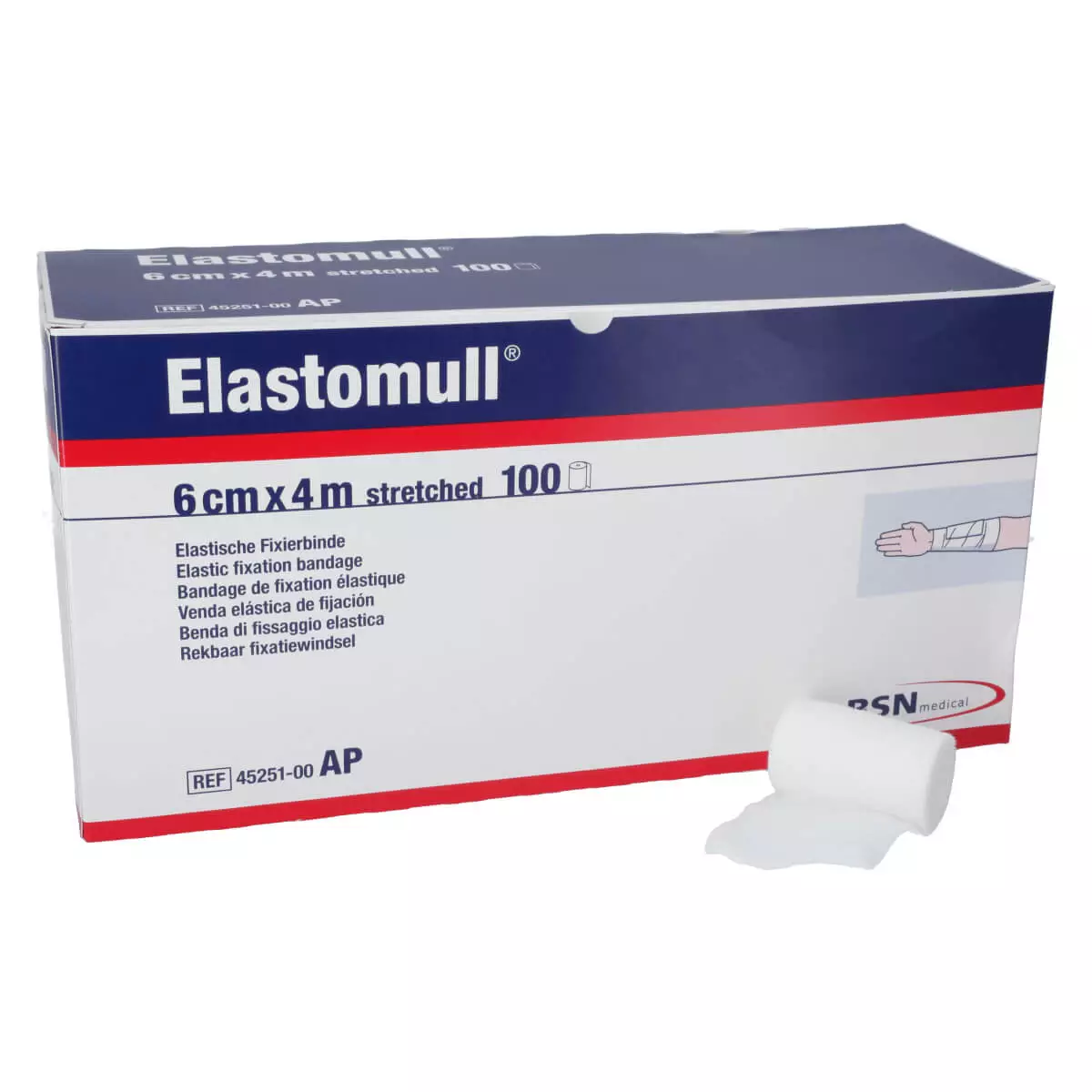 Bandage de fixation élastique Elastomull Bandage de fixation élastique Elastomull