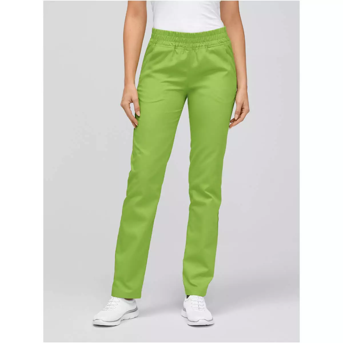  Pantalon à taille élastique pour femme Napoli