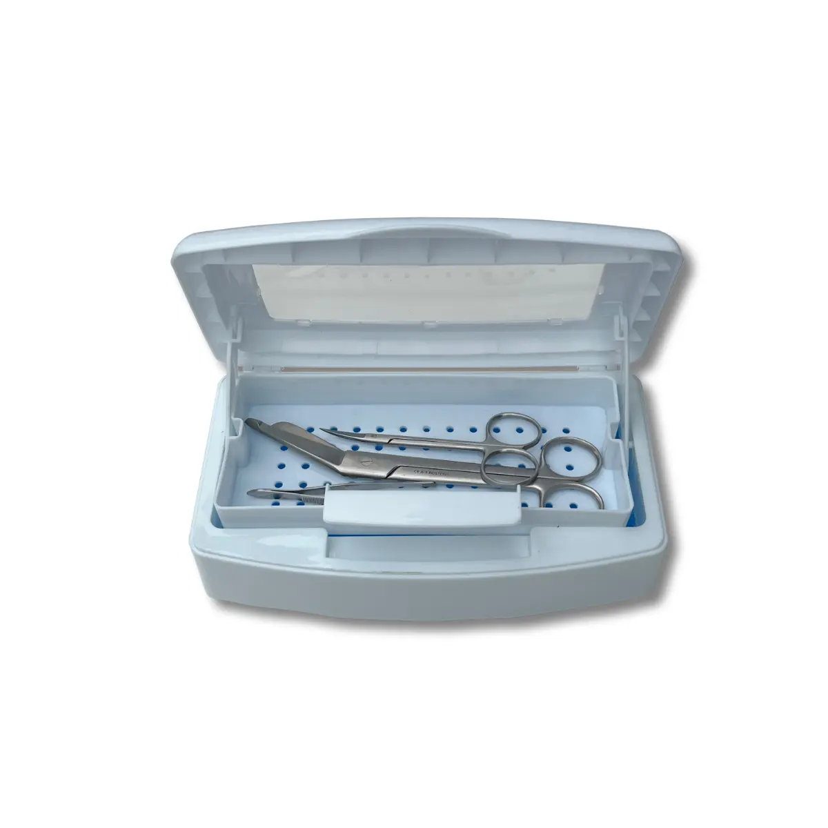 Bac de désinfection avec insert tamis Bac de désinfection avec insert tamis