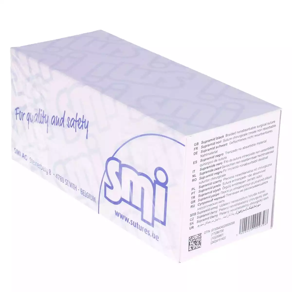  Matériel de suture Supramid Black