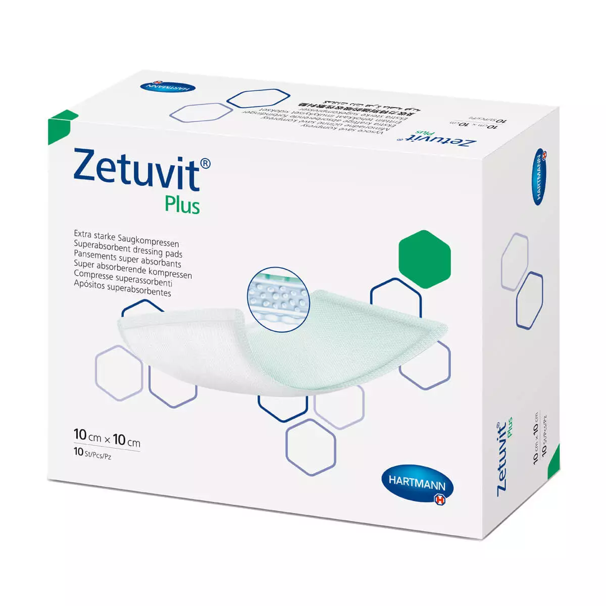 Pansements super absorbants Zetuvit Plus